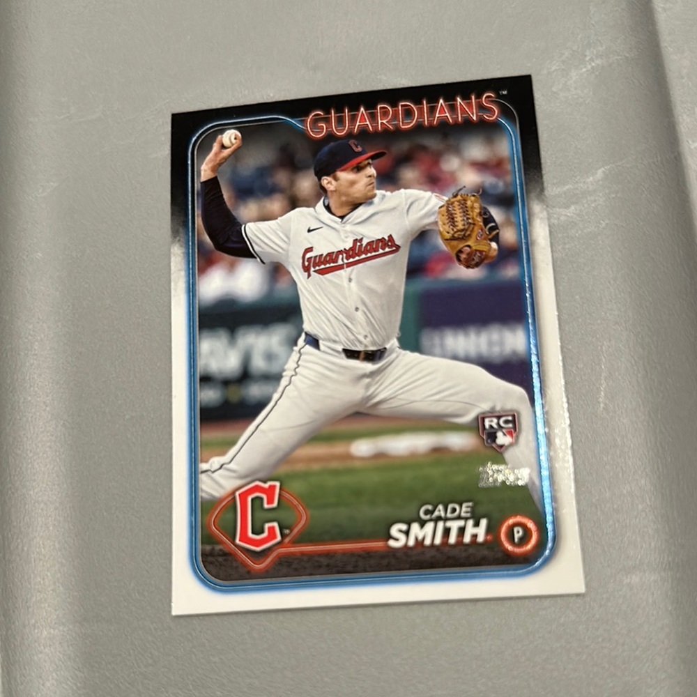 Topps Guardians Baseball Card